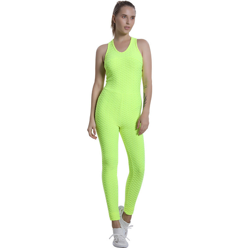 🧘♀️ Nivotrend Yoga Einteiler Damen – Nahtloser Fitness Bodysuit mit Sexy Rücken, Atmungsaktiv & Figurbetont