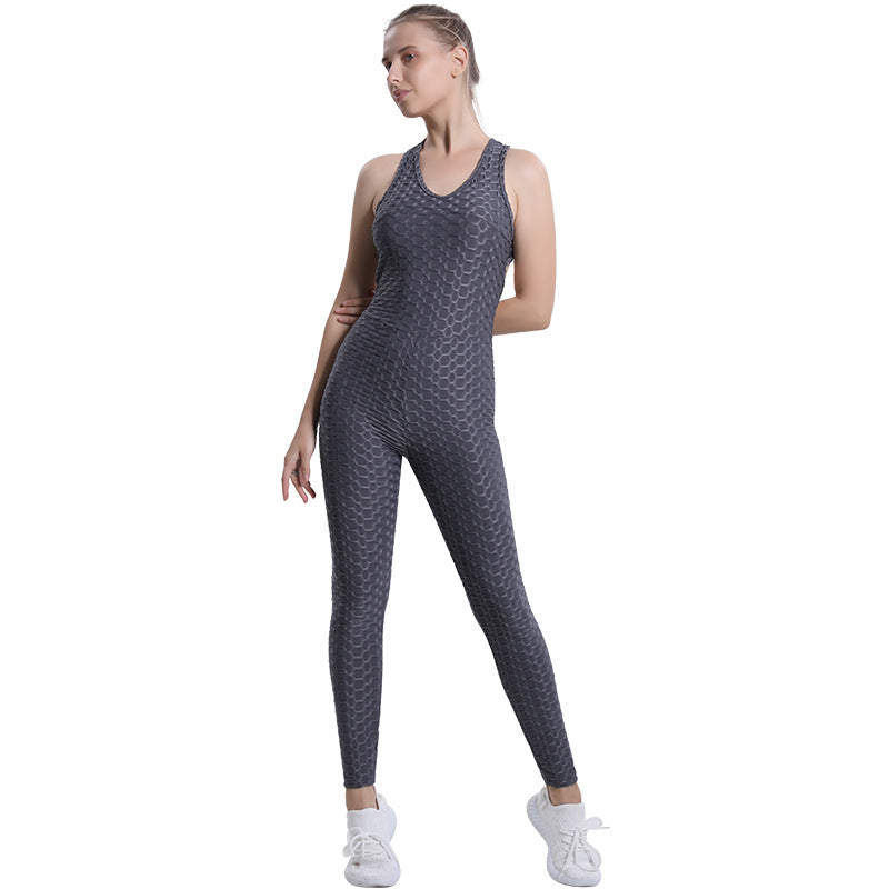 🧘‍♀️ Nivotrend Yoga Einteiler Damen – Nahtloser Fitness Bodysuit mit Sexy Rücken, Atmungsaktiv & Figurbetont