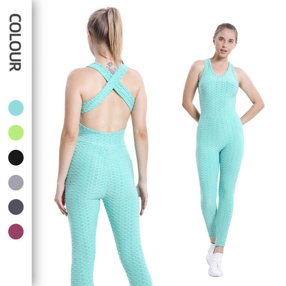 🧘‍♀️ Nivotrend Yoga Einteiler Damen – Nahtloser Fitness Bodysuit mit Sexy Rücken, Atmungsaktiv & Figurbetont